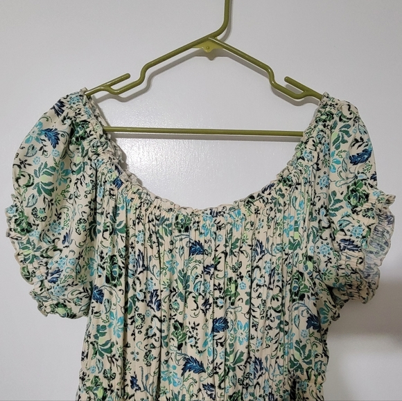 Torrid Size 2 Midi Challis Off-Shoulder Dress - Picture 8 of 13